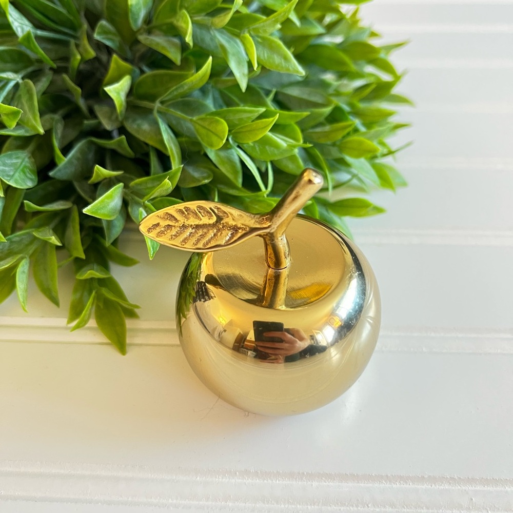 Brass Apple Bell